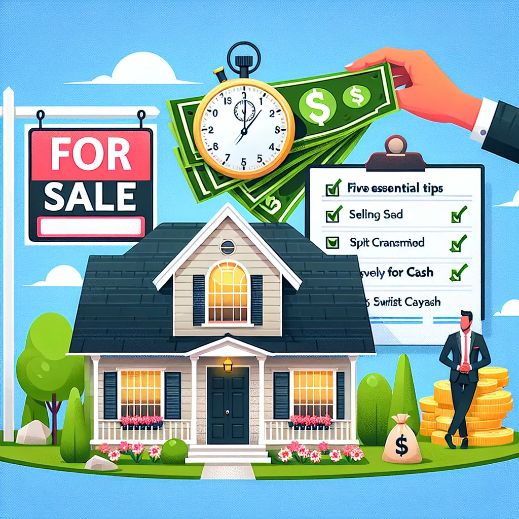 Five Essential Tips to Sell Your House Quickly for Cash